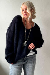 Mohair heaven jumper, black