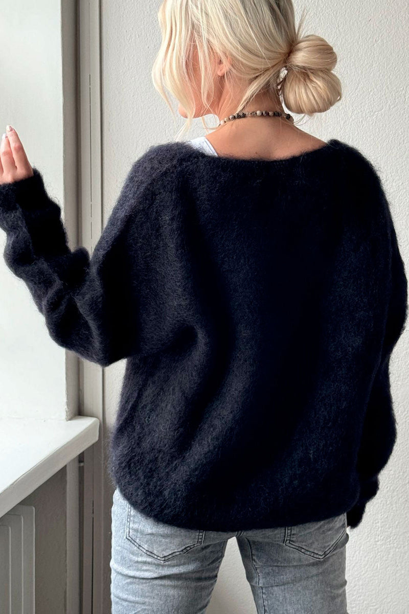 Mohair heaven jumper, black