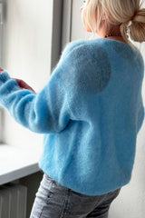 Mohair heaven neule, ice blue