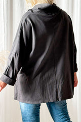 Momoko tunic, dark grey