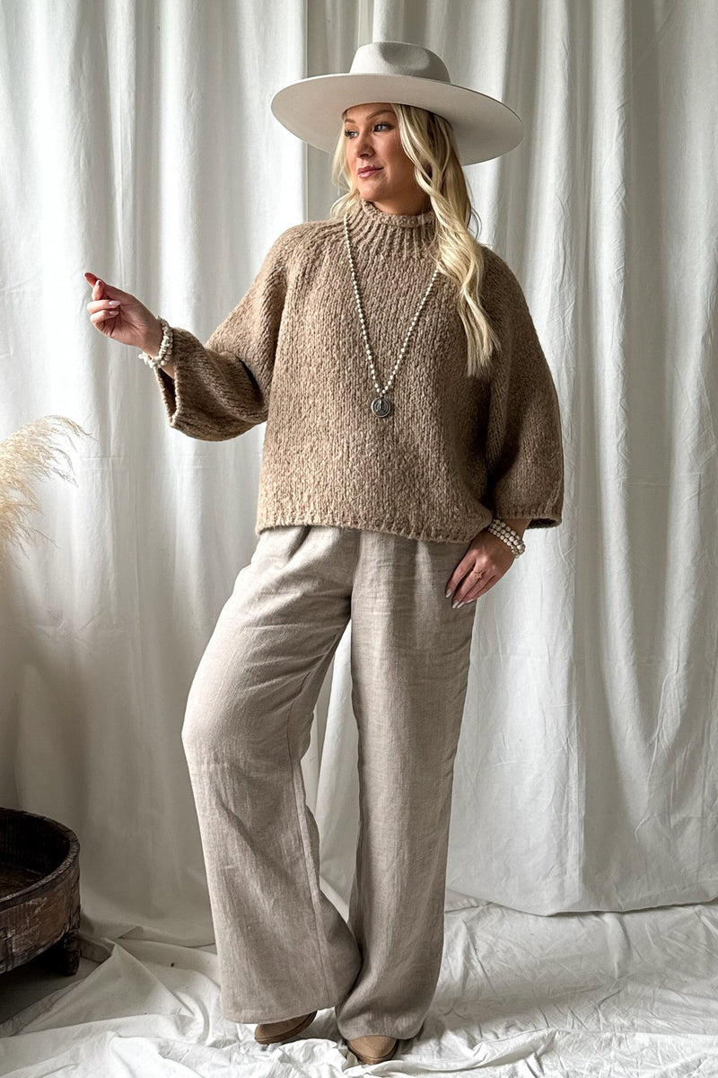 Moya jumper, caramel