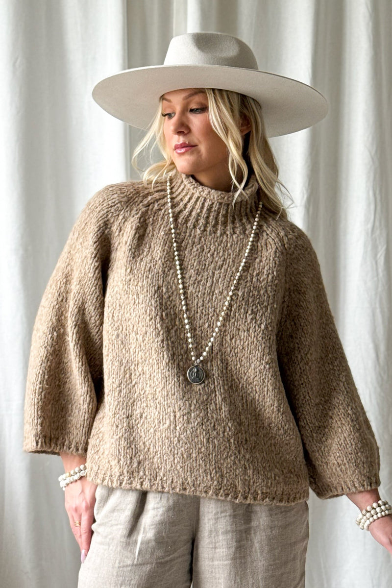Moya jumper, caramel
