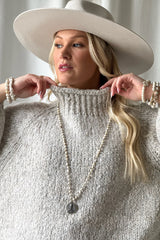 Moya jumper, stone