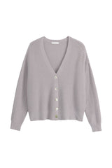 My moment ribbed cardigan, taupe