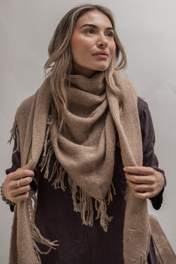 Nolan scarf, caramel