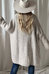 One fine day cardigan, stone