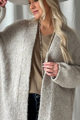 One fine day cardigan, stone
