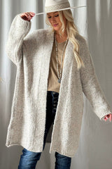 One fine day cardigan, stone
