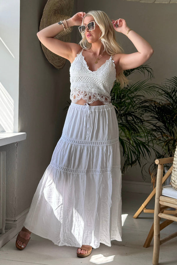 Paradiso skirt, white
