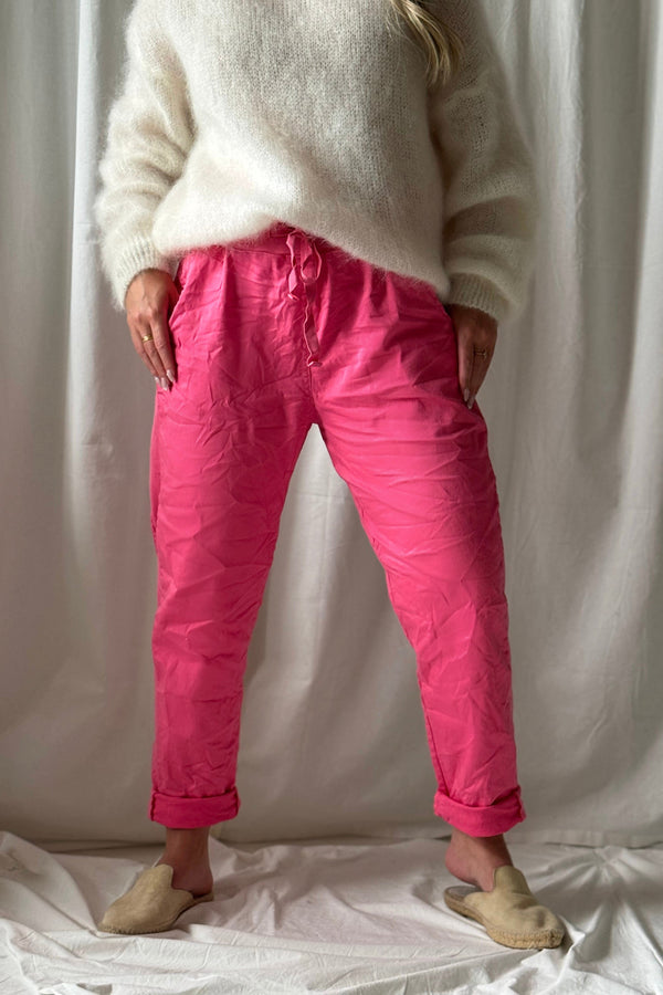 Perfect joggerit, malibu pink
