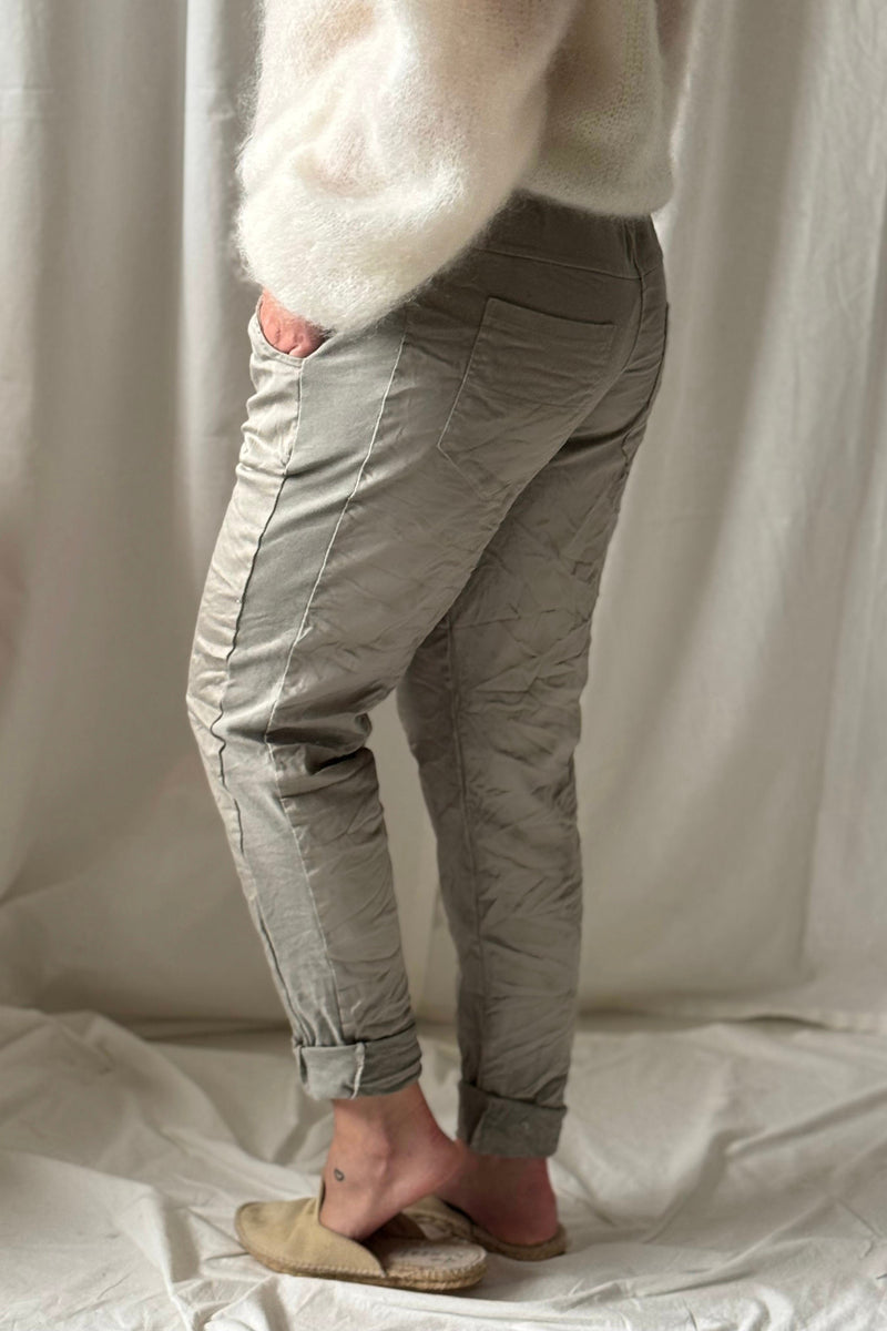 Perfect joggers, taupe