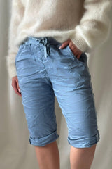 Perfect joggers capri, denim blue