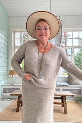 Perrine sweater, Taupe