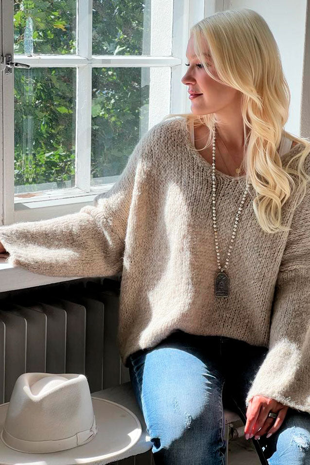 Philo knit, beige