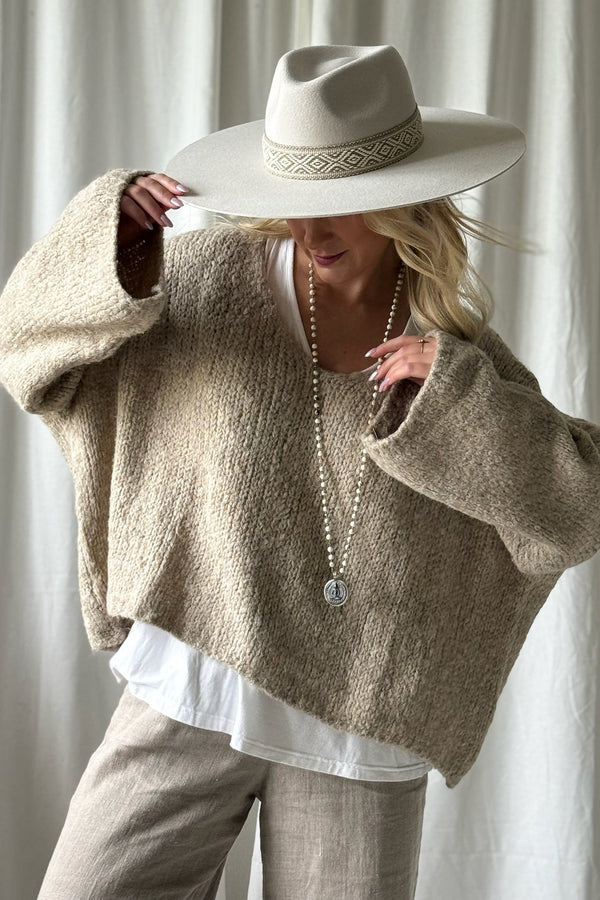 Philo knit, beige