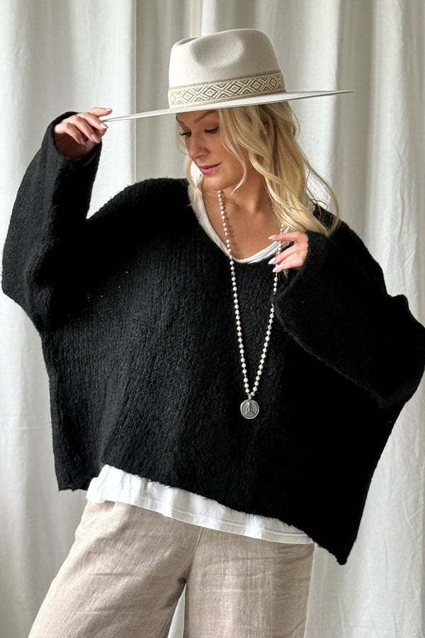 Philo knit, black