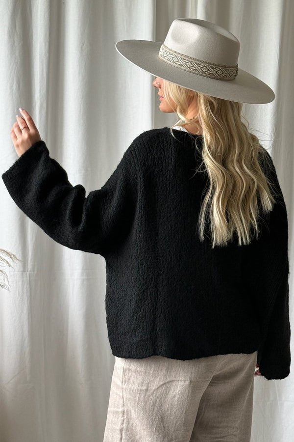 Philo knit, black