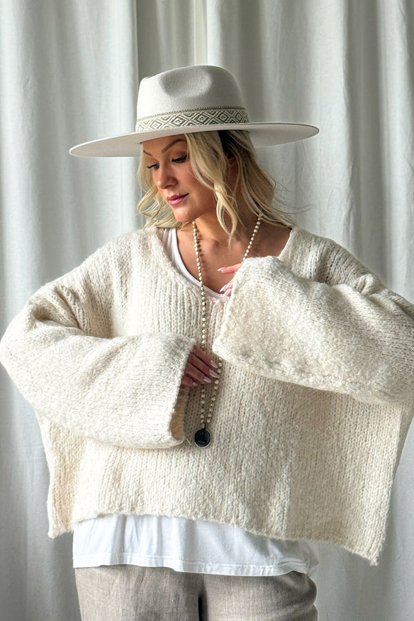 Philo knit, off white
