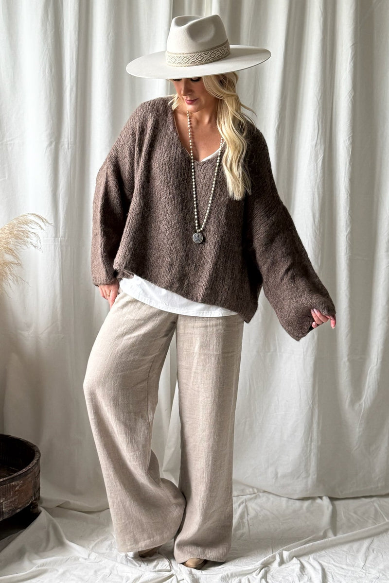 Philo jumper, taupe