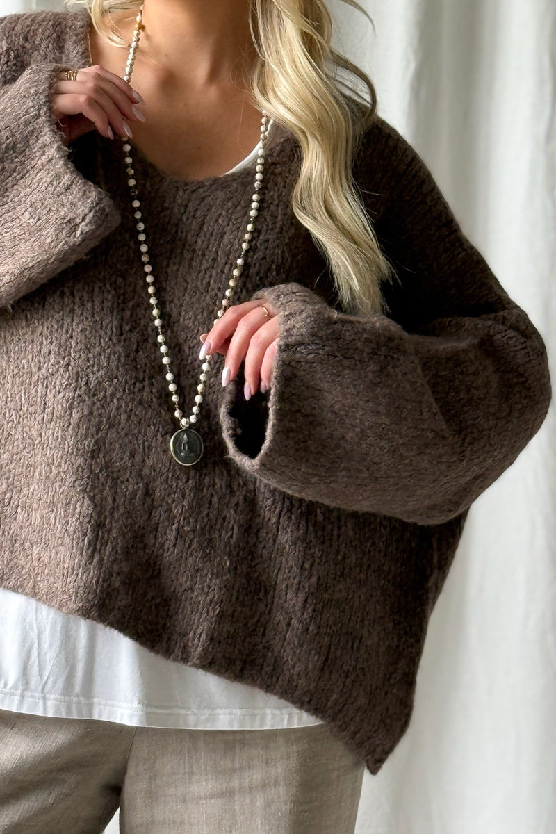 Philo jumper, taupe