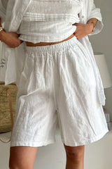 Riviera shorts, white