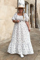 Provence Fairy cotton dress, light blue