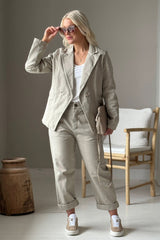 Ramone casual bleiseri, beige