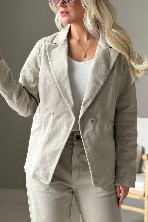 Ramone casual bleiseri, beige