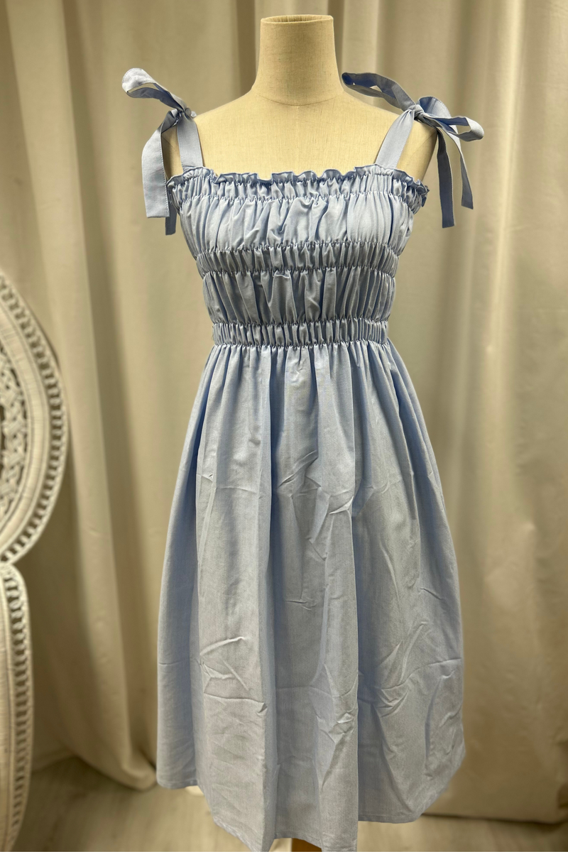 Romia dress, light blue