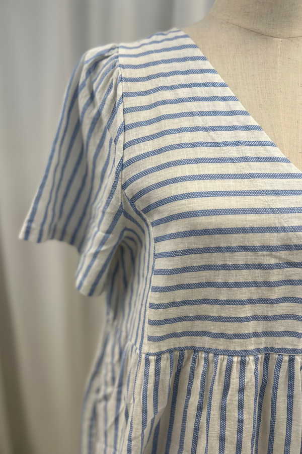 Sabine dress, stripes