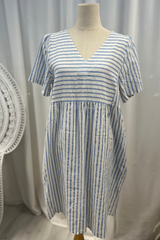 Sabine dress, stripes