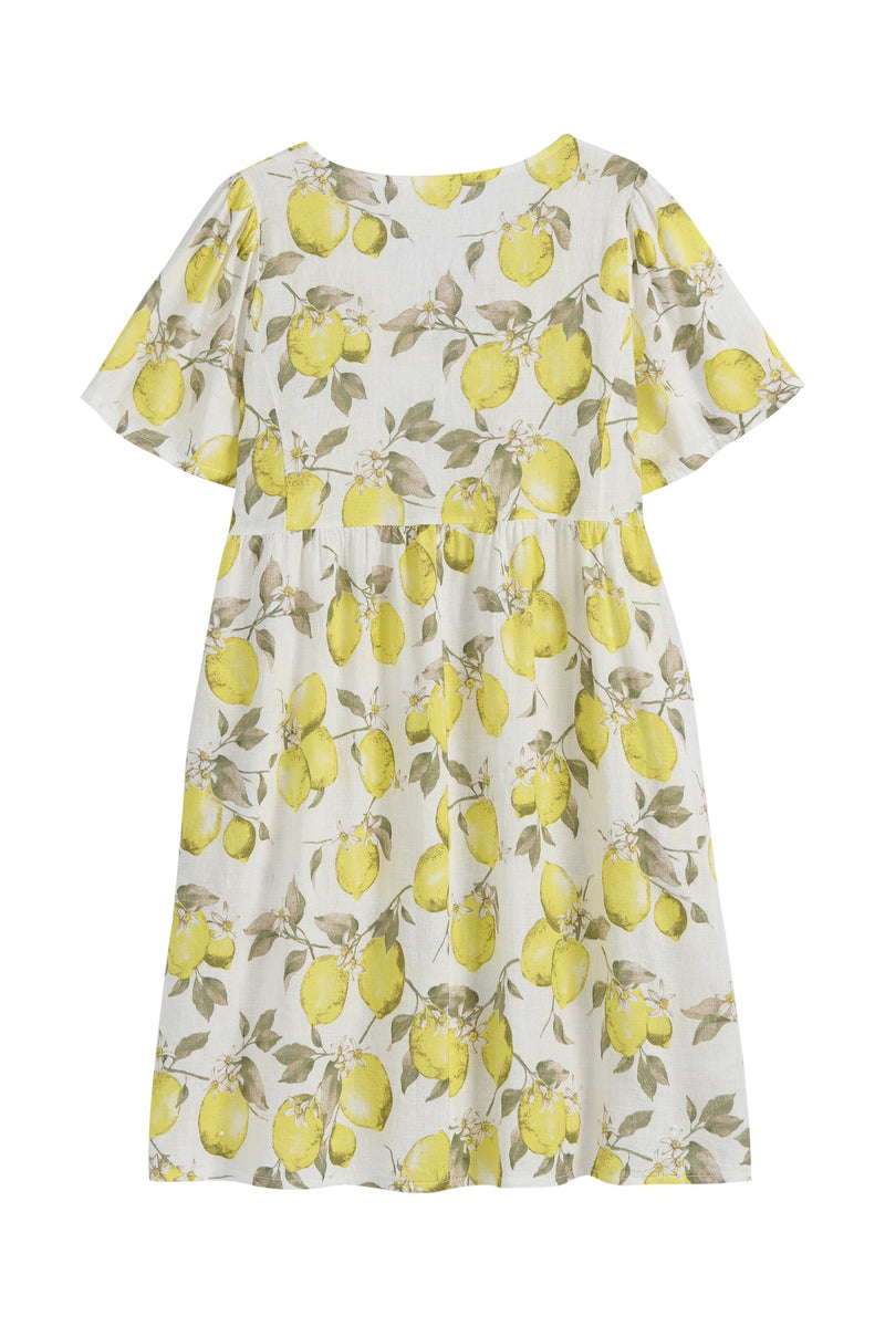 Sabine mekko, lemon print
