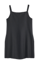 Salerno linen dress, black