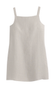 Salerno linen dress, natural