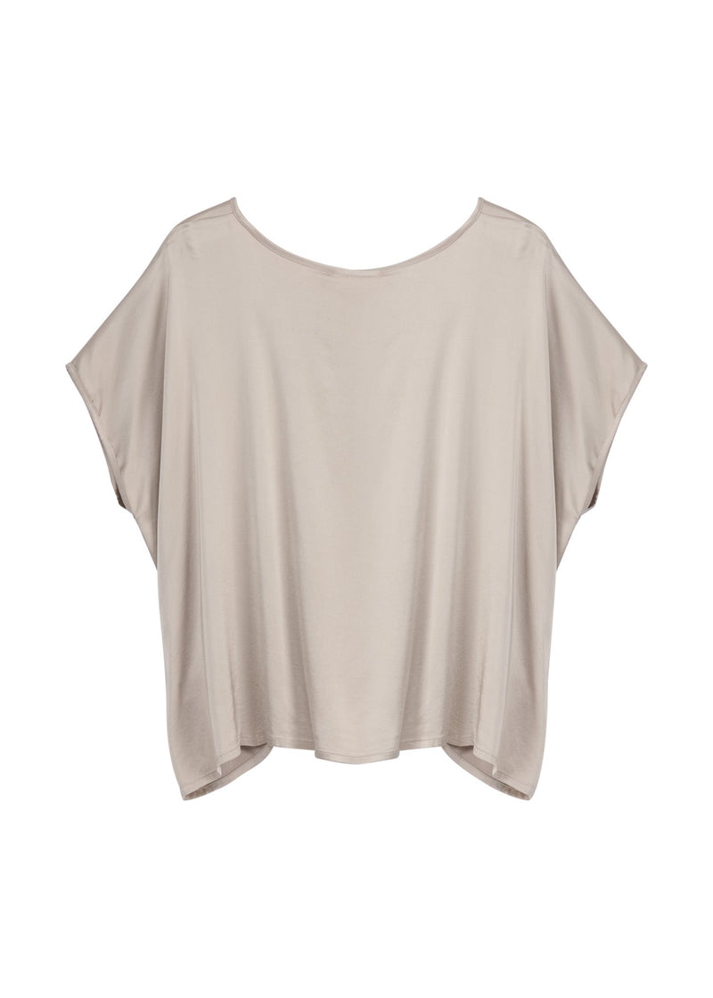 Satin luxe Ellery paita, silverpink
