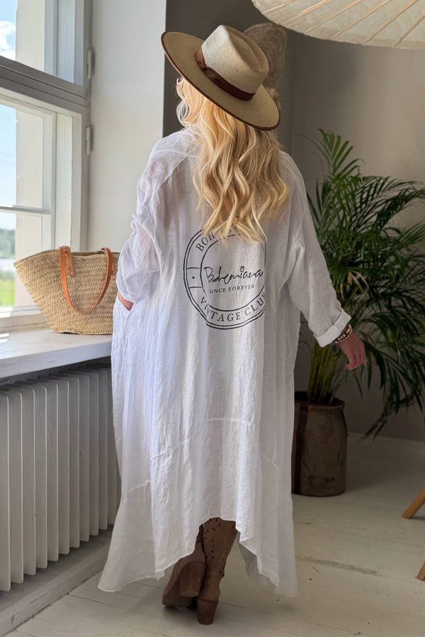 Simply chic kaftaani, boho dreams valkoinen
