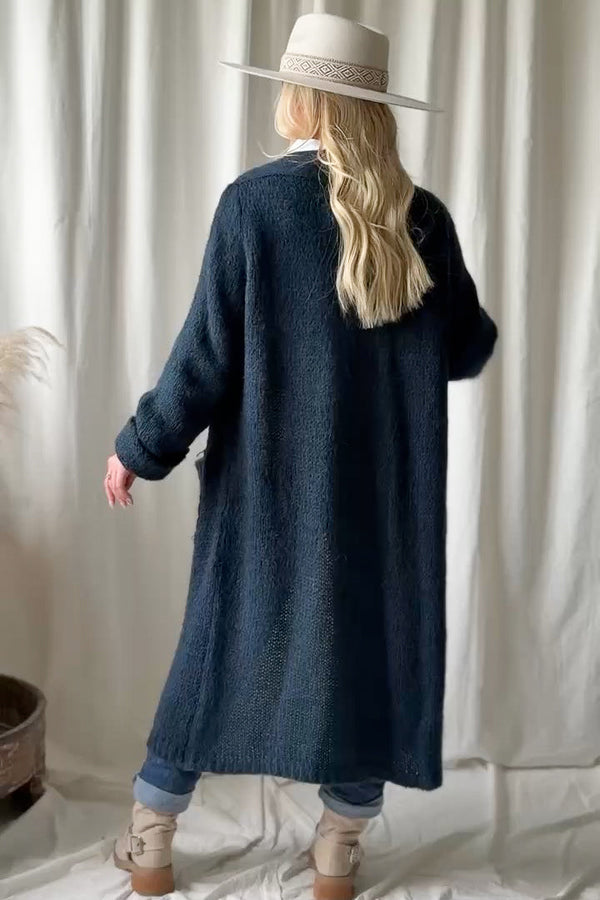 Slowly morning cardigan, navy