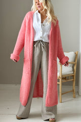 Slowly morning cardigan, peach spritz