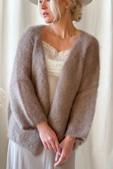 Soft life cardigan, taupe