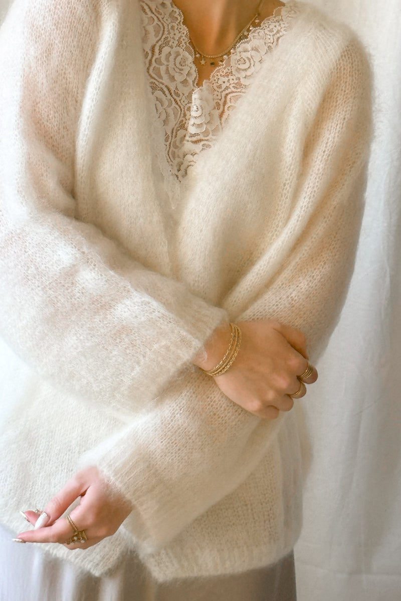 Soft life cardigan, off white