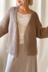 Soft life cardigan, taupe