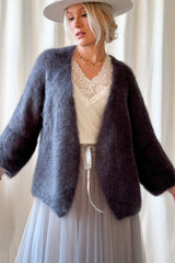 Soft life cardigan, thunder