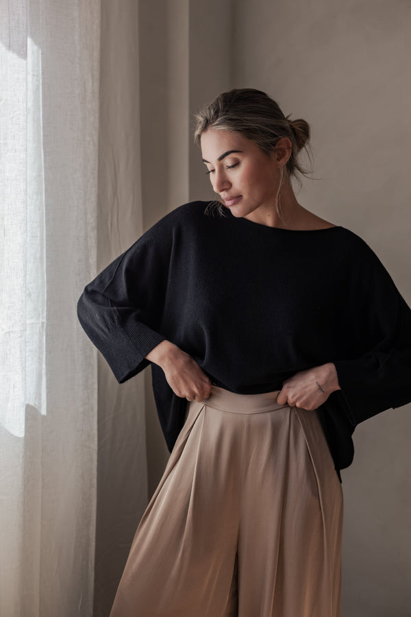 Soulmate knit, black