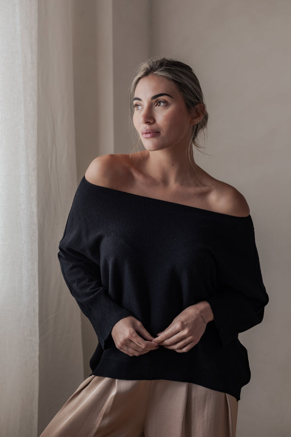 Soulmate knit, black