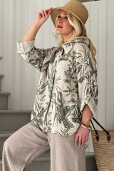 Sunday pellavapaita, tropical print