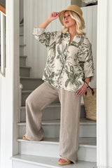 Sunday pellavapaita, tropical print