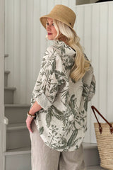 Sunday pellavapaita, tropical print