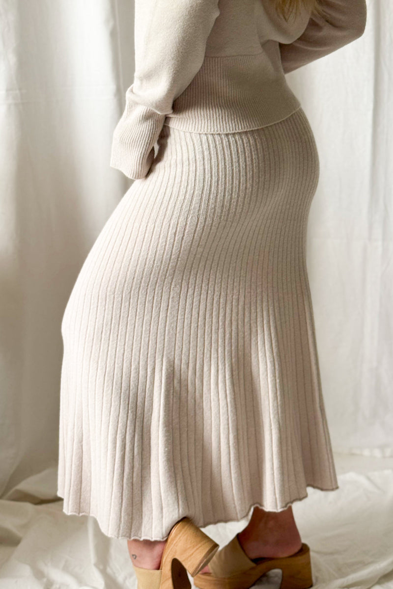 Sweet life skirt, light beige