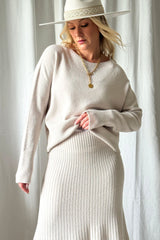 Sweet life skirt, light beige