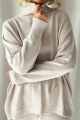 Sweet Touch pooloneule, light beige